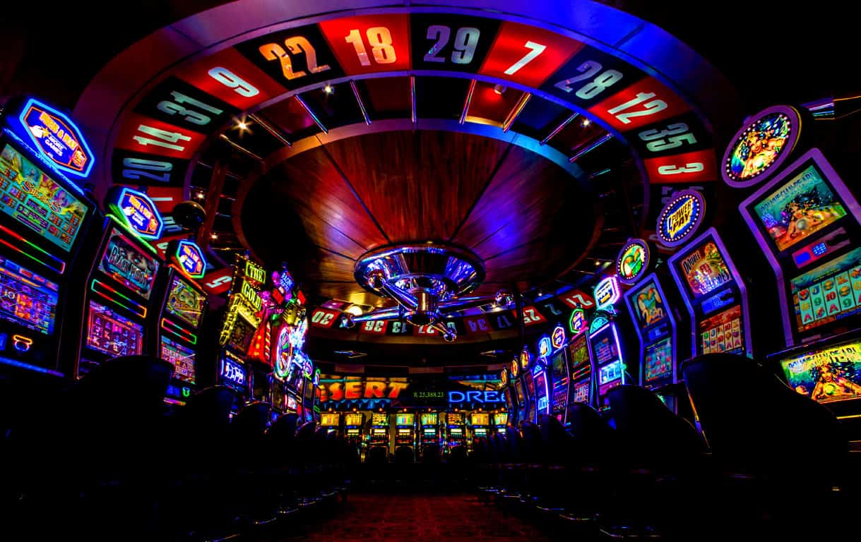 Several gambling establishment slot machines